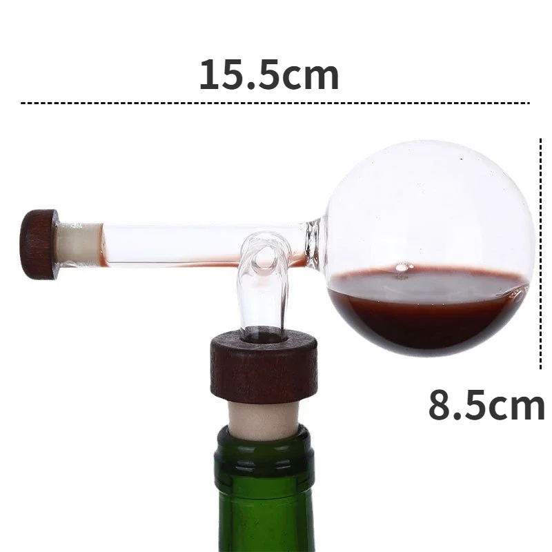 Carafe à vin avec échelle de mesure